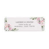 Roos Garden | Retouradreslabel Etiket (Voorkant)