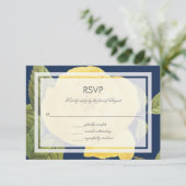  Roos Garden RSVP-kaart RSVP Kaartje (Staand voorkant)