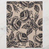 Roos Garden | Rustige DIY Enveloppen Liner Flyer (Voorkant)