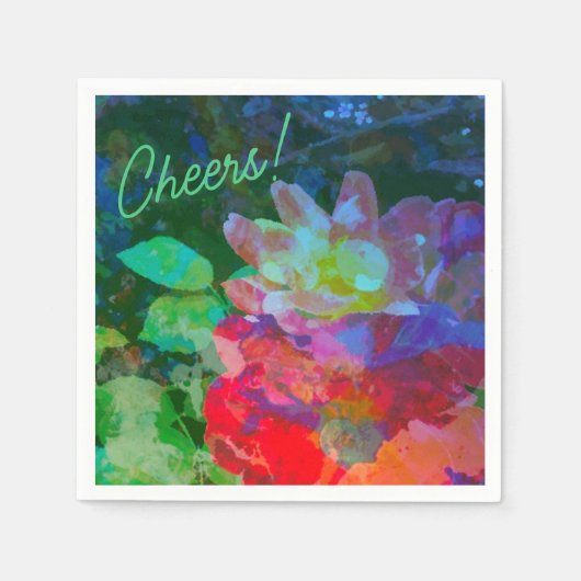 Roos Garden Servet (Voorkant)