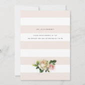  Roos Garden Surprise Birthday Party Kaart (Achterkant)