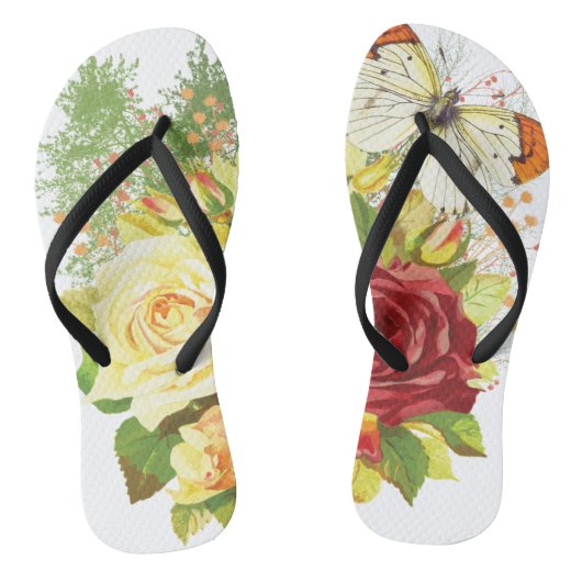 Roos Garden Teenslippers (Voetbed)