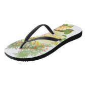 Roos Garden Teenslippers (Schuin)