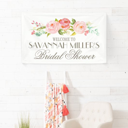 Roos Garden | Vrijgezellenfeest Welcome Banner (Insitu)