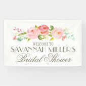 Roos Garden | Vrijgezellenfeest Welcome Banner (Horizontaal)