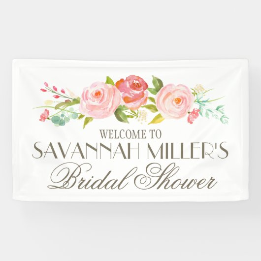 Roos Garden | Vrijgezellenfeest Welcome Banner (Horizontaal)