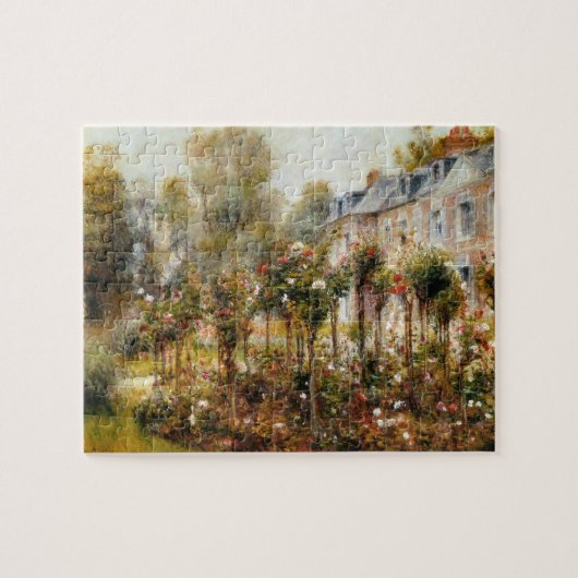 Roos Garden Wargemont van Renoir Legpuzzel (Horizontaal)