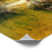 Roos Garden Wargemont van Renoir Poster (Hoek)