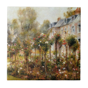 Roos Garden Wargemont van Renoir Tegeltje