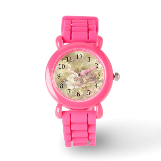 Roos Garden Watch Horloge (Voorkant)
