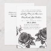 Roos Garden Weddenschap Kaart (Voorkant / Achterkant)