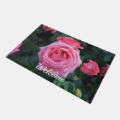 Roos Garden Welkom Mat (Schuin)