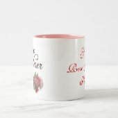 Roos Gardener Gezegde met Rozen Tweekleurige Koffiemok (Center)