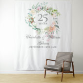 Roos Garland 25e Jubileum Foto Booth Backdrop Wandkleed (In situ)