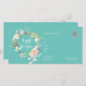 Roos Garland Cadeaubon (Voorkant / Achterkant)