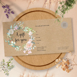 Roos Garland Rustic Kraft Cadeaubon