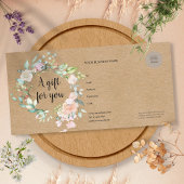 Roos Garland Rustic Kraft Cadeaubon