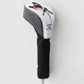 Roos Gebrekte gegrosbeak Kardinaal vogel Golfheadcover (Schuin)