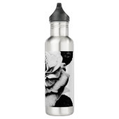 Roos gegraveerd 24oz waterfles (Rechts)