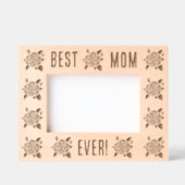 Roos gegraveerd Lijst voor moeders (Voorkant)