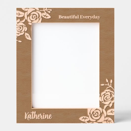 Roos Gegraveerde Lijstjes (Voorkant)