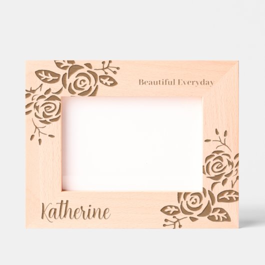 Roos Gegraveerde Lijstjes (Voorkant)