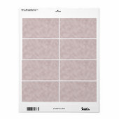 Roos gekleurde de Achtergrond van de Textuur van d Etiket (Full Sheet)