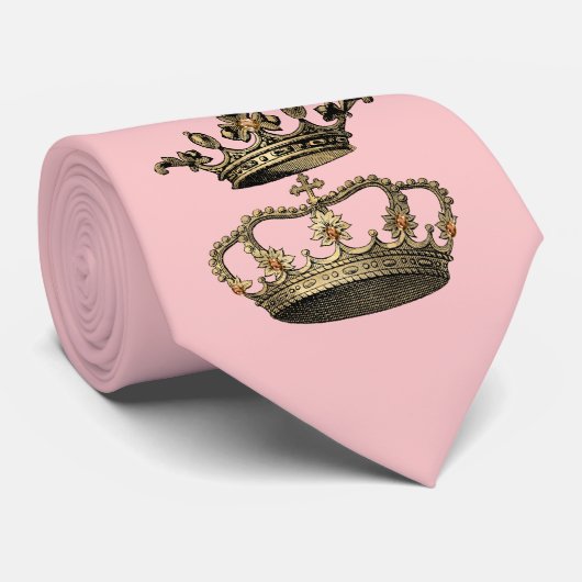 Roos Gekleurde Laudete Zondag Kerst Advent Stropdas (Opgerold)