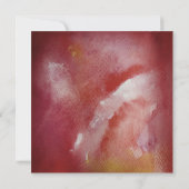 Roos Gele waterverf, zult u mijn bruidsmeisje zijn Kaart (Achterkant)