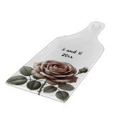  Roos gepersonaliseerd Snijplank (Hoek)