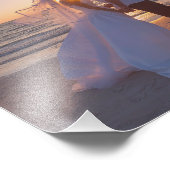  Roos getinte bruiloft 8 "x8" Foto Afdruk (Hoek)