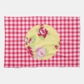 Roos Gingham Kitchen Towel Theedoek (Horizontaal)