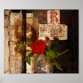 Roos Girl Poster (Voorkant)