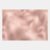 Roos Glam Gold Glitzy Sparkle Glitter    Inpakpapier Vel (Voorkant 2)