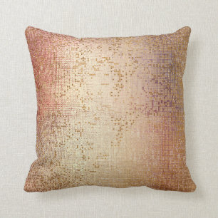 Roos - Glam goudpenseel Metallic Sequin Kussen