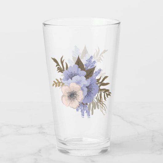 Roos Glass Cup Glas (Achterkant)