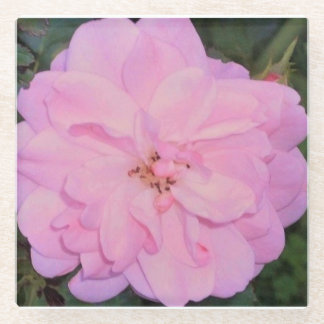 Roos Glazen Onderzetter