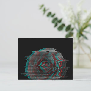 Roos Glitch Briefkaart