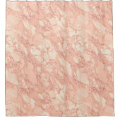 Roos Glitter 3 Douchegordijn (Voorkant)