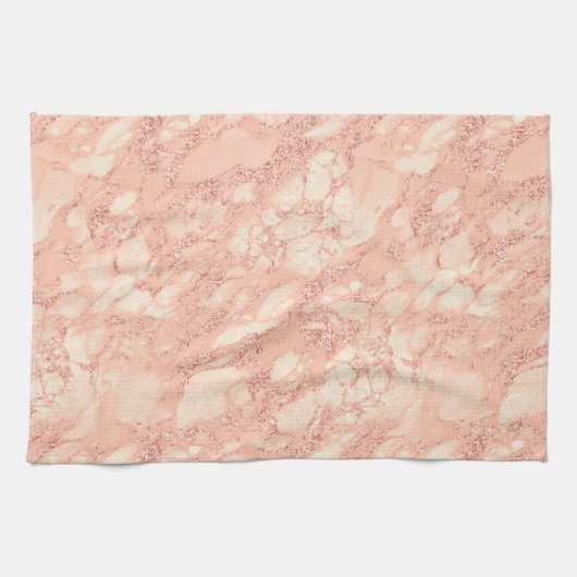 Roos Glitter 3 Theedoek (Horizontaal)