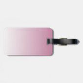 Roos Glitter maakt een persoonlijk monogram en een Bagagelabel (Achterkant horizontaal)