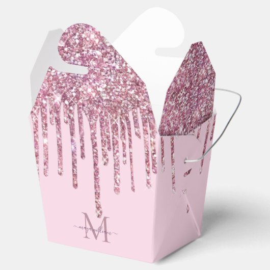 Roos Glitter maakt een persoonlijk monogram en een Bedankdoosjes (Geopend)