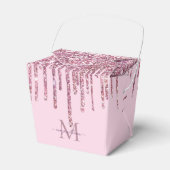 Roos Glitter maakt een persoonlijk monogram en een Bedankdoosjes (Voorkant Zijde)