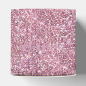 Roos Glitter maakt een persoonlijk monogram en een Bedankdoosjes (Bovenkant)