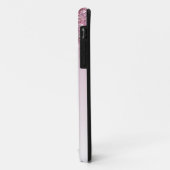 Roos Glitter maakt een persoonlijk monogram en een Case-Mate iPhone Case (Achterkant/links)