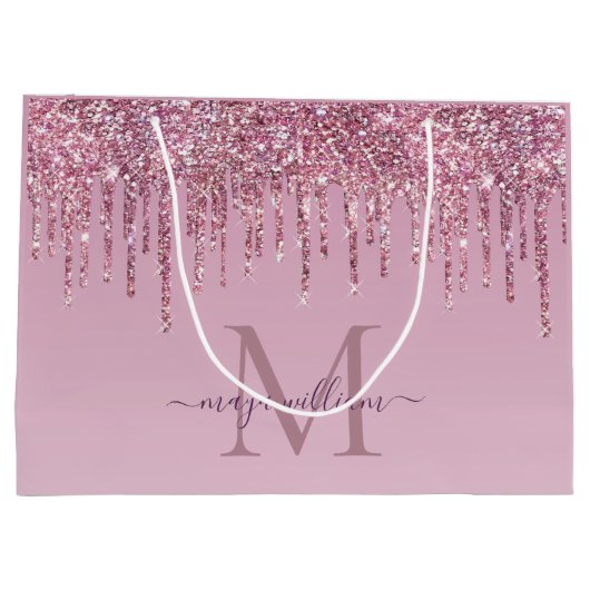 Roos Glitter maakt een persoonlijk monogram en een Groot Cadeauzakje (Achterkant)