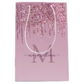 Roos Glitter maakt een persoonlijk monogram en een Medium Cadeauzakje (Voorkant)