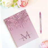 Roos Glitter maakt een persoonlijk monogram en een Planner