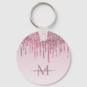 Roos Glitter maakt een persoonlijk monogram en een Sleutelhanger