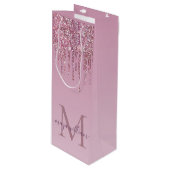 Roos Glitter maakt een persoonlijk monogram en een Wijn Cadeautas (Voorkant Gekanteld)